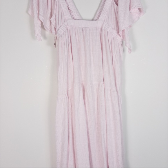 NWT Free People Beach Light Pink La La Maxi Dress - Picture 12 of 13